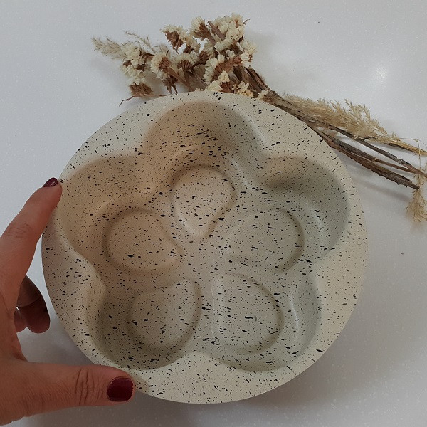 ظرف پخت به گز مدل کته و ته چین طرح گل