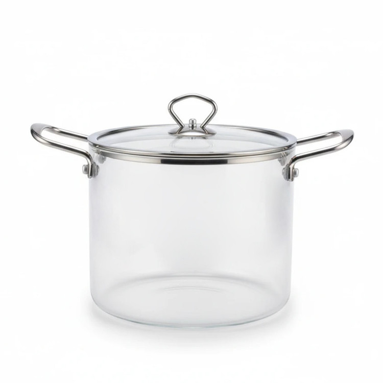 قابلمه پیرکس مدل شعله مستقیم کد 4.5L سایز 20