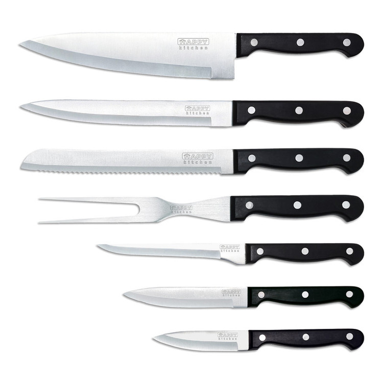 سرویس ابزار آشپزی 23 پارچه هپی کیچن مدل Stone Knife 23