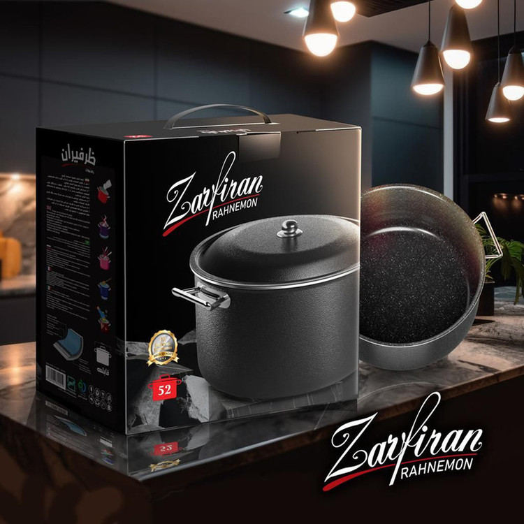 قابلمه گرانیت ظرفیران رهنمون مدل کرال سایز 52