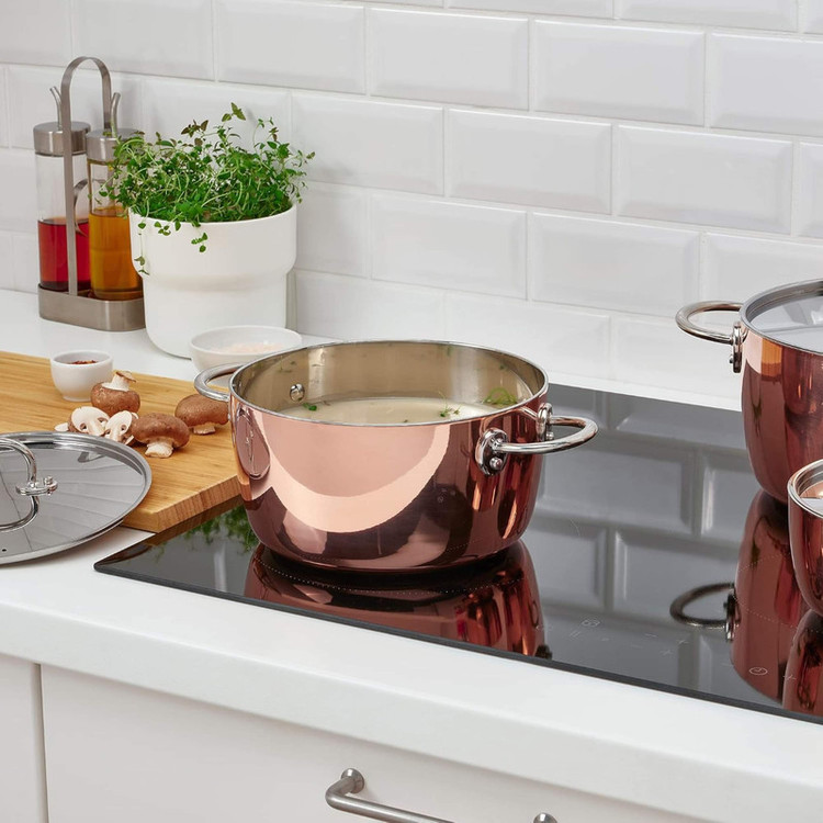 قابلمه استیل مدل Finmat Copper/Stainless Steel سایز 21