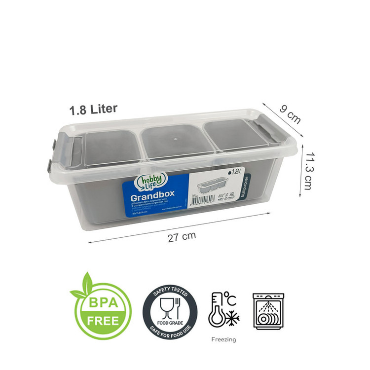 ظرف نگهدارنده هوبی لایف مدل Grandbox