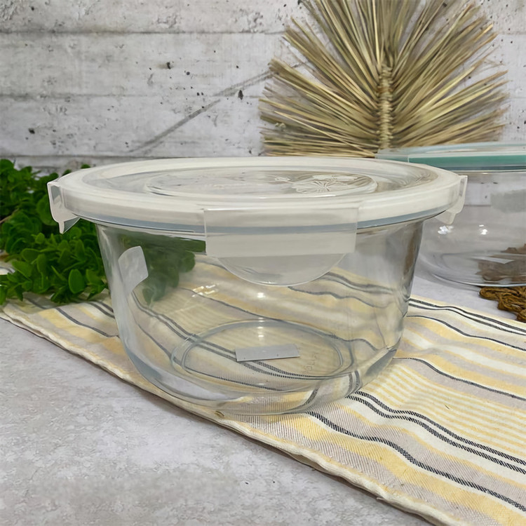 ظرف نگهدارنده لیمون مدل شیشه ای مایکروویو کد HS2075
