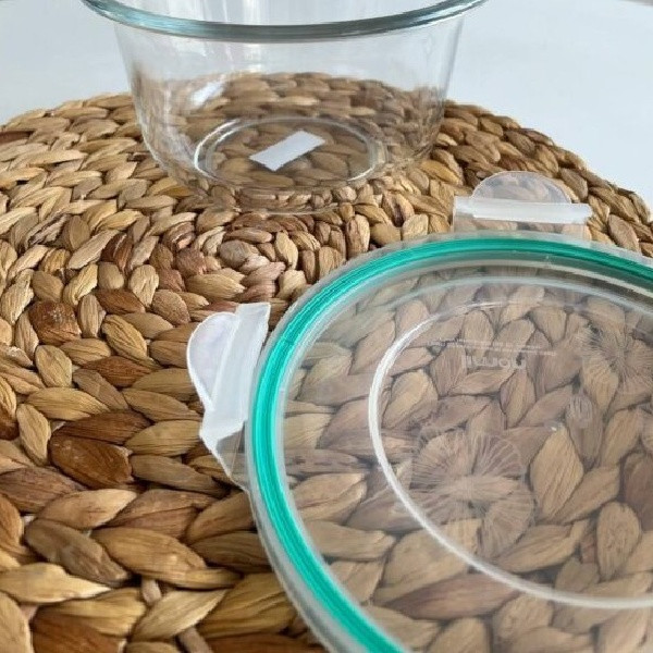 ظرف نگهدارنده لیمون مدل شیشه ای مایکروویو کد HS2075