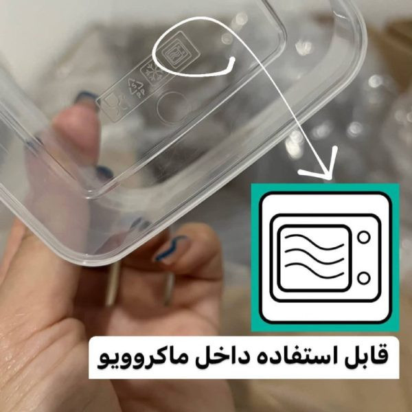 ظرف نگهدارنده مدل فریزری 1000cc بسته 34 عددی