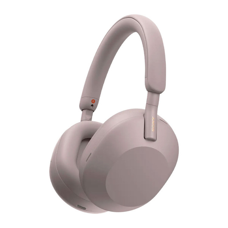 هدفون بیسیم سونی مدل WH-1000XM5 با نویز کنسلینگ فعال (ANC)، درگاه شارژ USB Type-C، دارای 4 میکروفون با فناوری Beamforming، پشتیبانی از دستیار صوتی، قابلیت اتصال همزمان به دو دستگاه