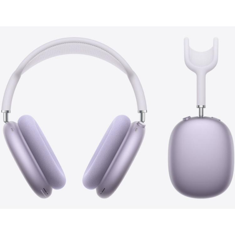 هدست بلوتوثی اپل مدل AirPods Max 2024 با نویز کنسلینگ فعال (ANC)، نویز کنسلینگ میکروفون (ENC)، قابلیت پخش صدای محیطی (Transparency)، درگاه شارژ USB Type-C، مقاوم در برابر رطوبت و عرق