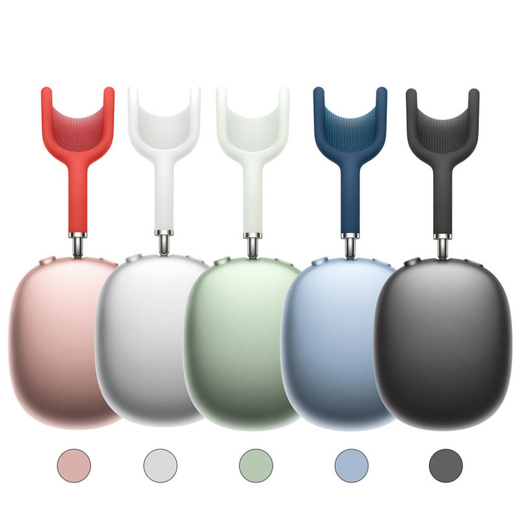 هدست بلوتوثی اپل مدل AirPods Max 2024 با نویز کنسلینگ فعال (ANC)، نویز کنسلینگ میکروفون (ENC)، قابلیت پخش صدای محیطی (Transparency)، درگاه شارژ USB Type-C، مقاوم در برابر رطوبت و عرق