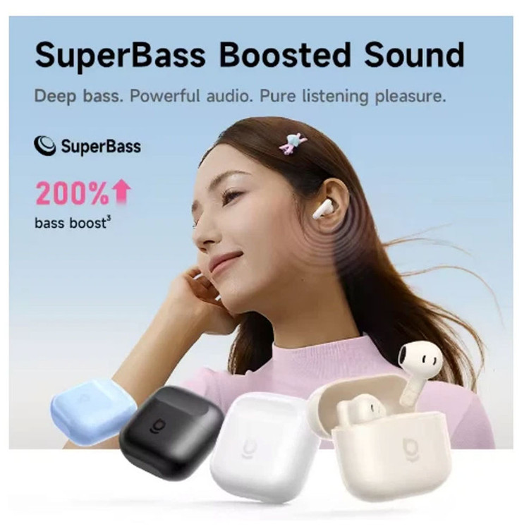 هدفون بلوتوثی بیسوس مدل Bass BS2 Lite