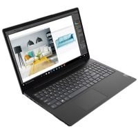 لپ‌تاپ 15.6 اینچی لنوو مدل V15 G2 IJL با پردازنده Celeron N4500، رم 8 گیگابایت DDR4، حافظه SSD با ظرفیت 256 گیگابایت، صفحه‌نمایش Full HD مات و وبکم HD با درپوش لنز