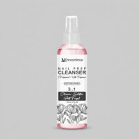 کلینزر کاشت ناخن مونیمار مدل cotton candy حجم 150 میلی لیتر