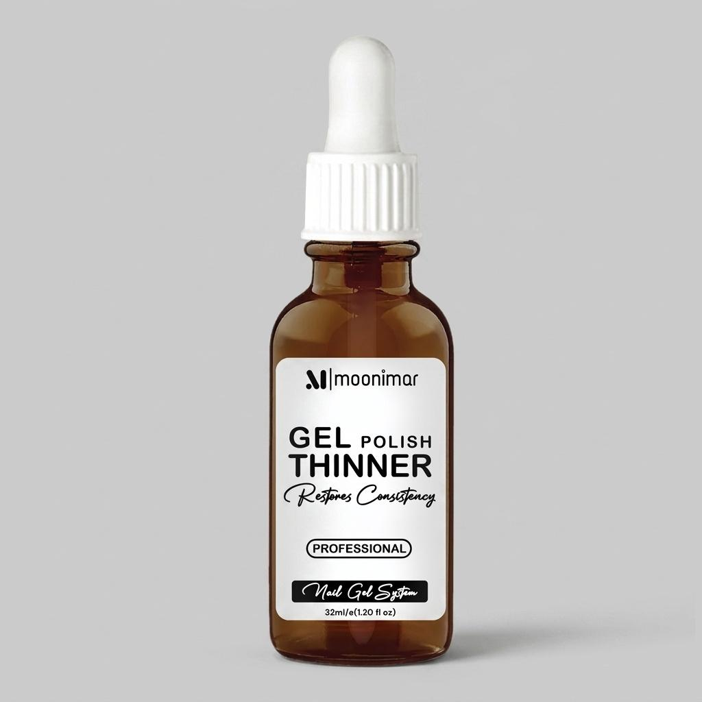 محلول رقیق کننده لاک ژل مونیمار مدل Solvent حجم 32 میلی لیتر